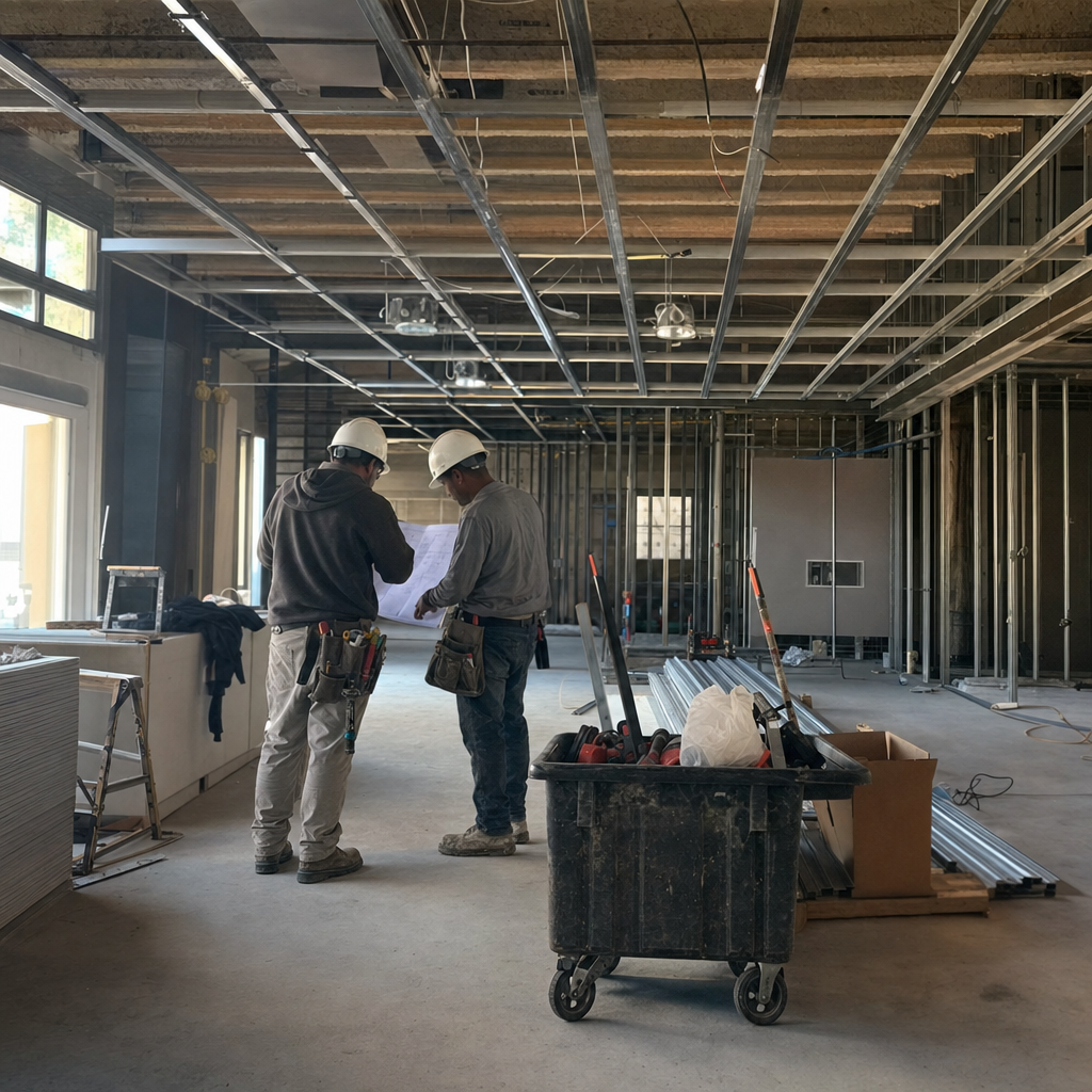 Commercial Tenant Improvement in Summerlin South, NV | Anytime Anywhere Construction Group Las Vegas